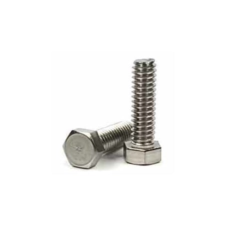 Newport Fasteners #6-32 x 3/8 in Hex Hex Machine Screw, Plain 316 Stainless Steel, 2500 PK 365992-BR-2500